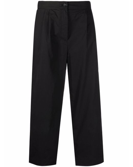 Woolrich straight-leg cropped trousers