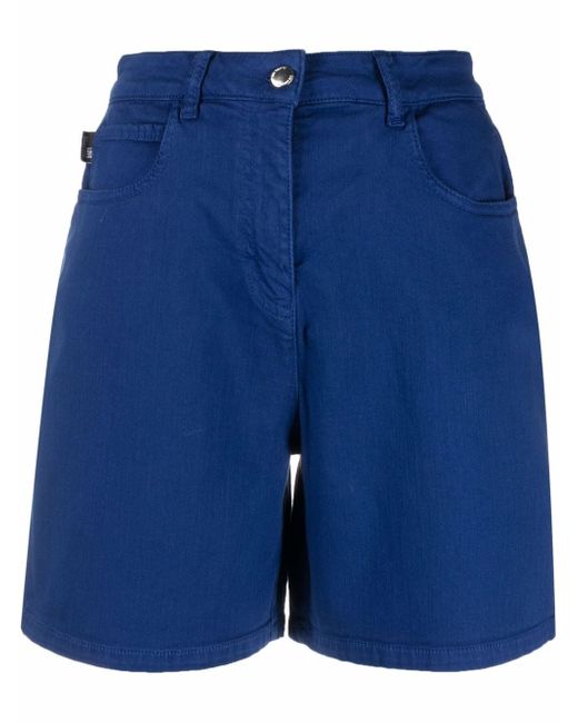 Love Moschino high-waisted chino shorts
