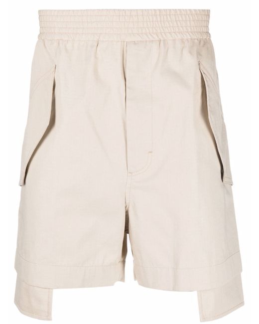 1017 Alyx 9Sm layered straight bermuda shorts