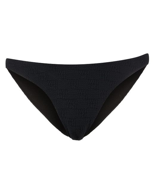 Alexander Wang knit logo bikini bottoms