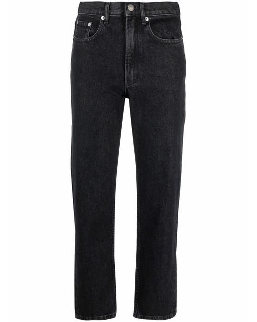 A.P.C. mid-rise straight-leg denim jeans