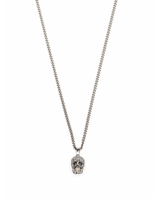 Alexander McQueen skull charm necklace