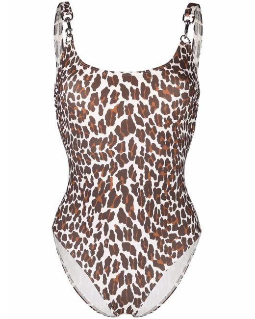 Tory Burch leopard-print swimsuit
