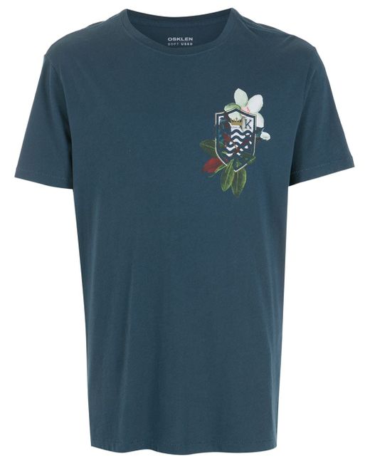 Osklen floral-print cotton T-shirt
