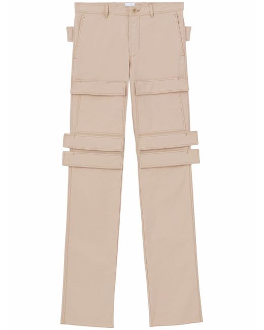 Burberry panel-detail cargo trousers