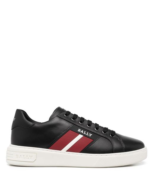 Bally logo-print leather sneakers
