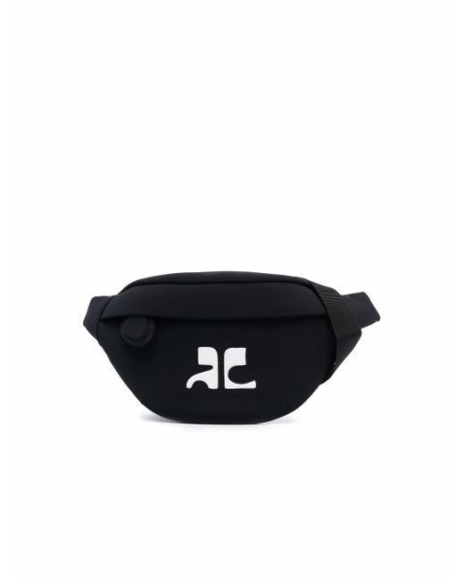 Courrèges logo-patch belt bag