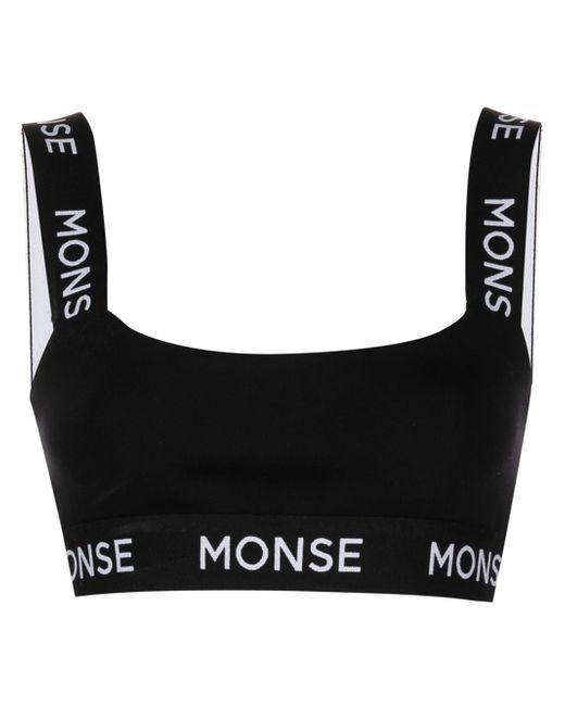 Monse logo-print sports bra