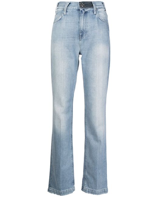 Rta faded straight-leg jeans
