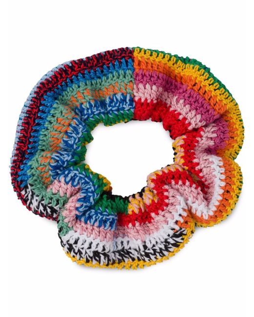 Miu Miu crochet hair scrunchie