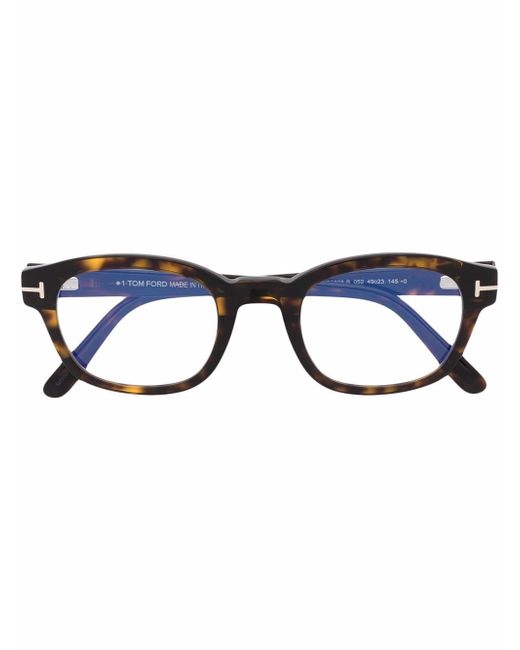 Tom Ford tortoiseshell square-frame glasses