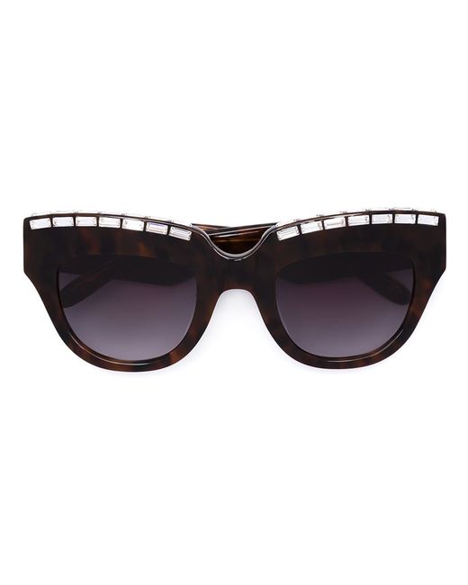 Vera Wang embellished cat eye sunglasses