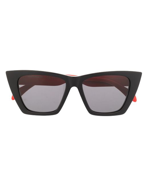 Alexander McQueen Selvedge cat-eye frame sunglasses