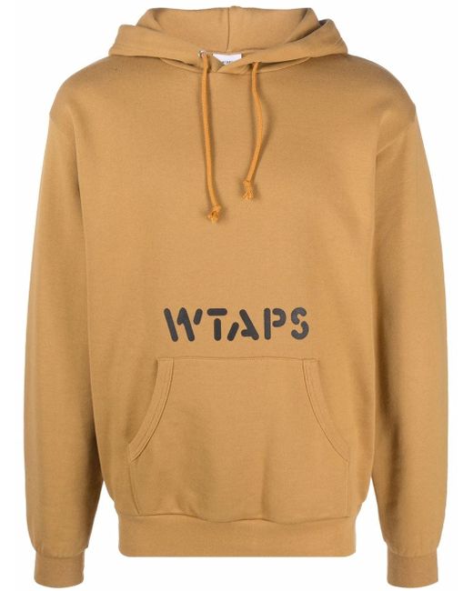 Wtaps logo-printed hoodie