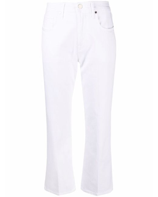 Jacob Cohёn mid-rise cropped jeans