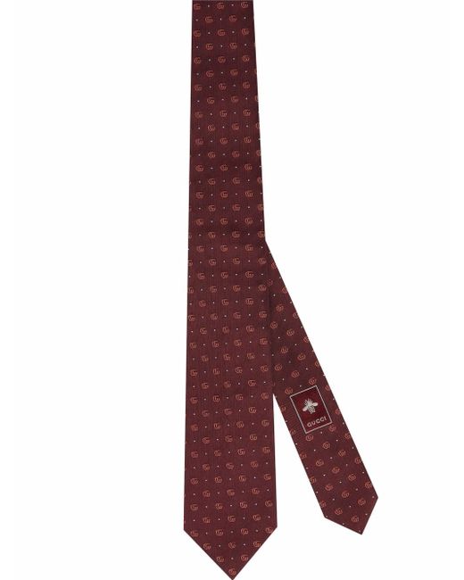 Gucci GG pattern tie