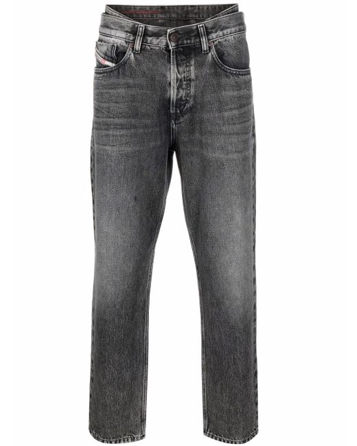 Diesel D-Fining tapered-leg jeans