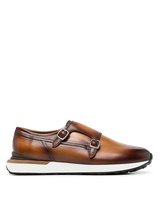 Magnanni buckle-fastened slip-on sneakers