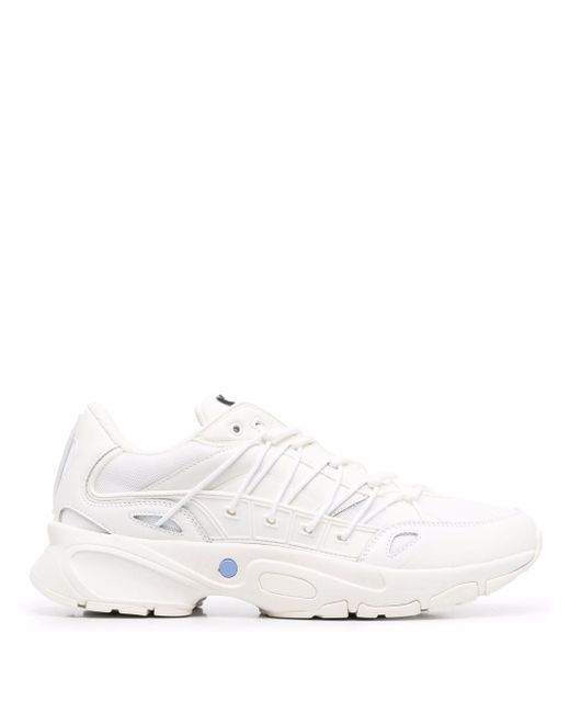 McQ Alexander McQueen panelled lace-up detail sneakers