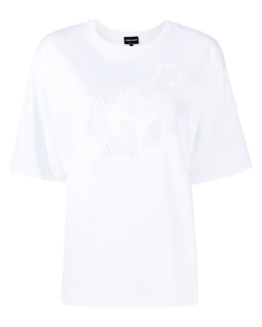 Giorgio Armani logo-print T-shirt