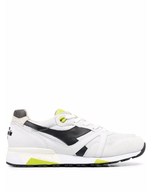 Diadora low-top lace-up trainers