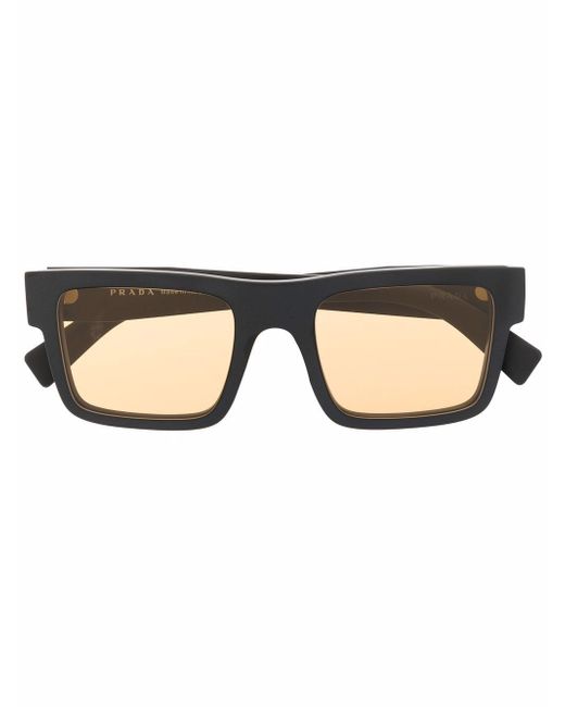 Prada tinted square-frame sunglasses