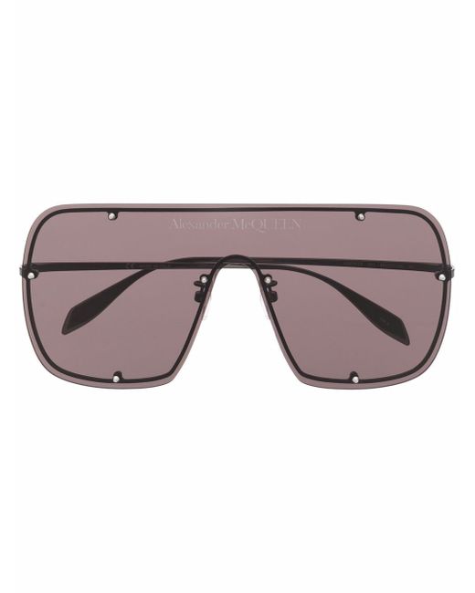 Alexander McQueen tinted oversize-frame sunglasses