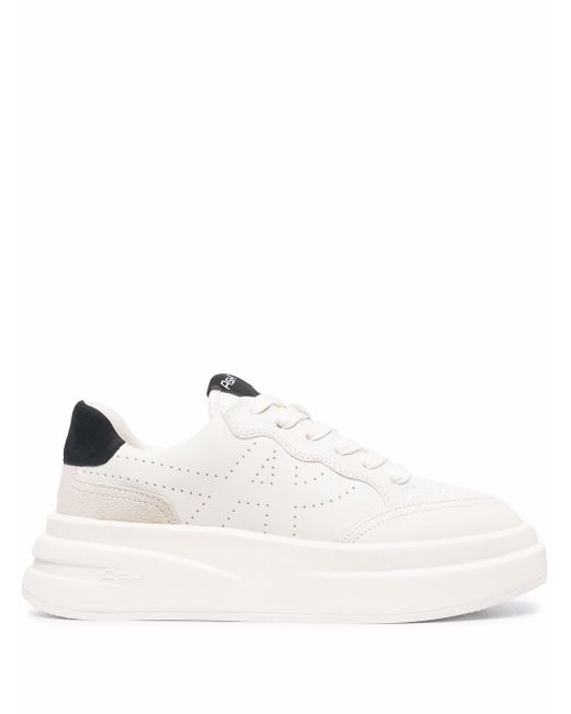 Ash panelled lace-up sneakers