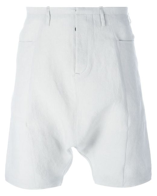 Label Under Construction drop-crotch shorts
