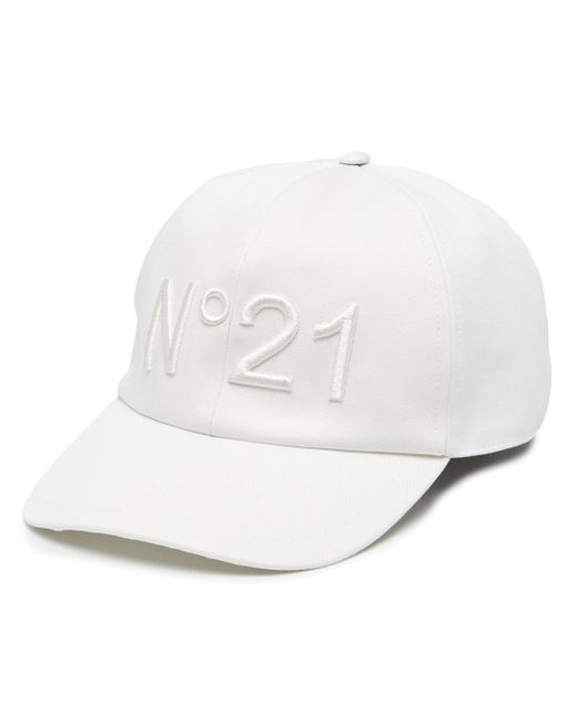 N.21 embroidered logo baseball cap