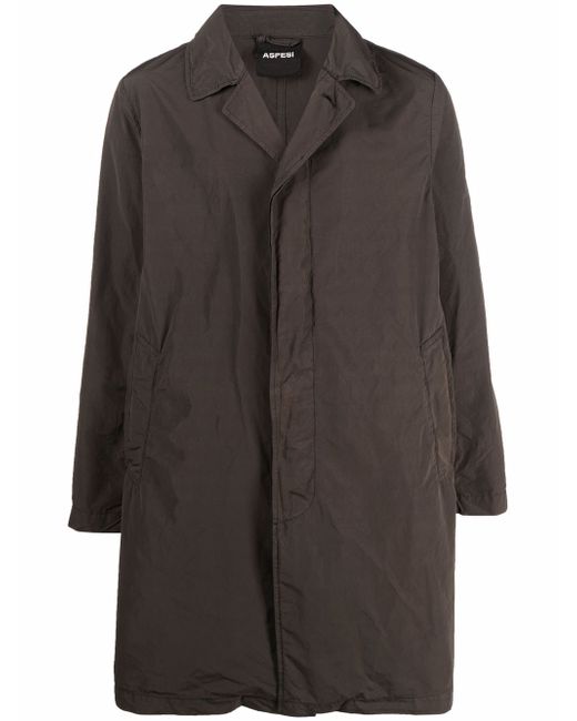 Aspesi single-breasted trench coat