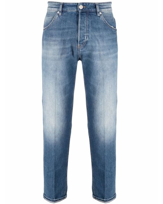 PT Torino mid-rise straight leg jeans