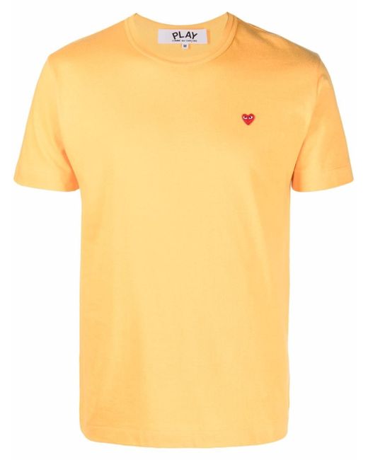 Comme Des Garçons Play logo-patch short-sleeve T-shirt