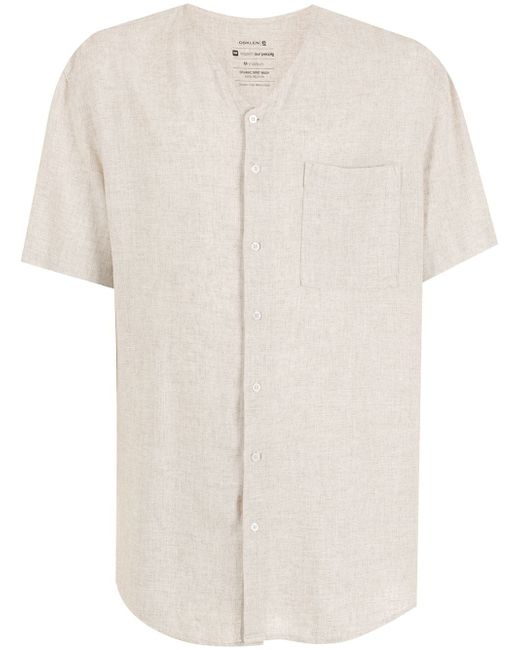 Osklen V-neck cotton shirt