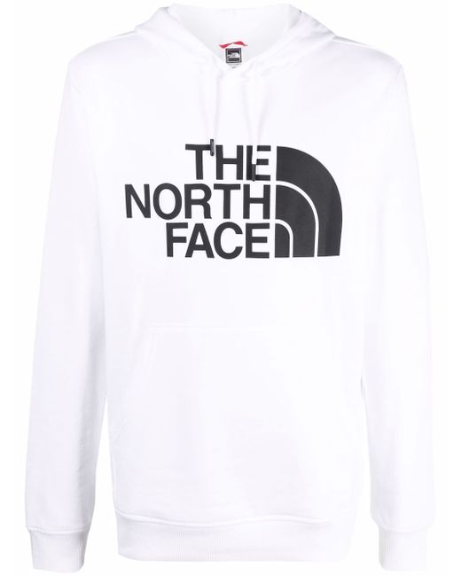 The North Face logo-print pullover hoodie