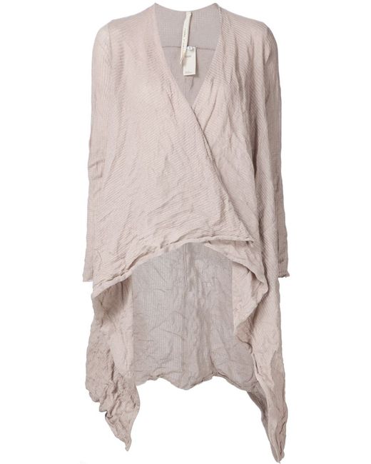 Forme D'expression draped woven cardigan