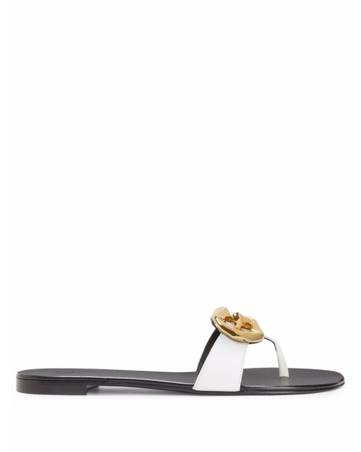 Giuseppe Zanotti Design Lyra Zali embellished thong sandals
