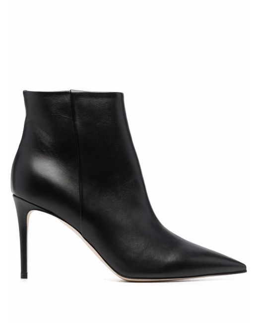 Scarosso Anya ankle-length leather boots