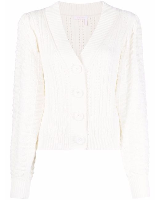 See by Chloé textured knit cardigan