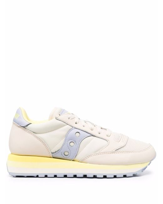 Saucony panelled low-top trainers
