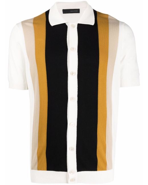 Tagliatore Kentong stripe-print shirt
