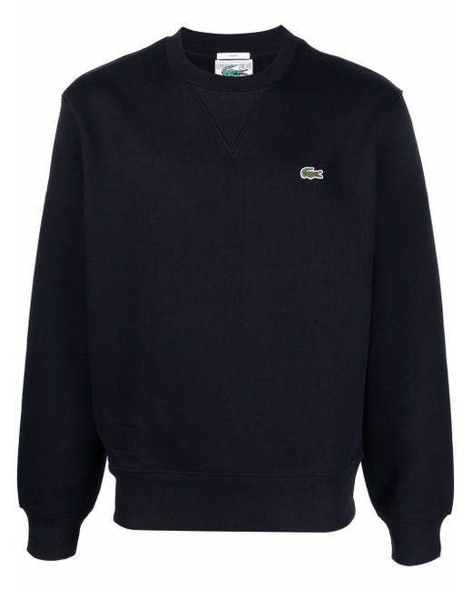 Lacoste organic cotton logo sweatshirt