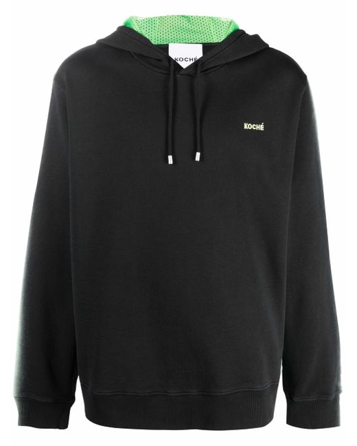 Koché logo-print hoodie