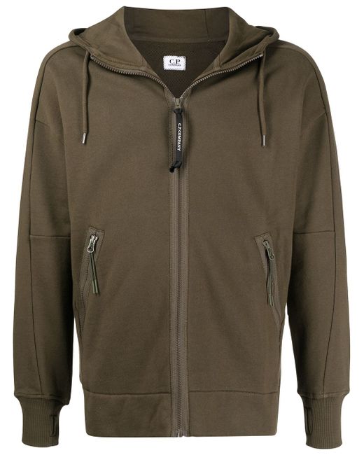CP Company zip-front goggle hoodie