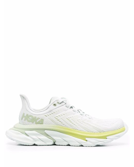 Hoka One One mesh lace-up sneakers
