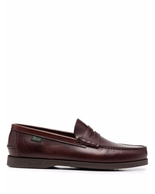 Paraboot Coraux logo-tag loafers