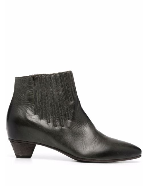 Del Carlo leather ankle boots
