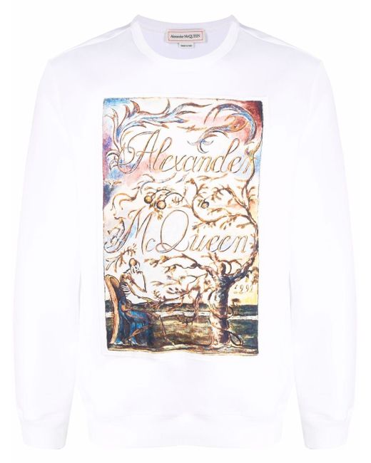 Alexander McQueen graphic-print sweatshirt