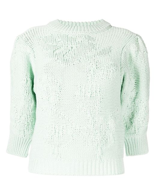 Cecilie Bahnsen chunky knit organic cotton jumper