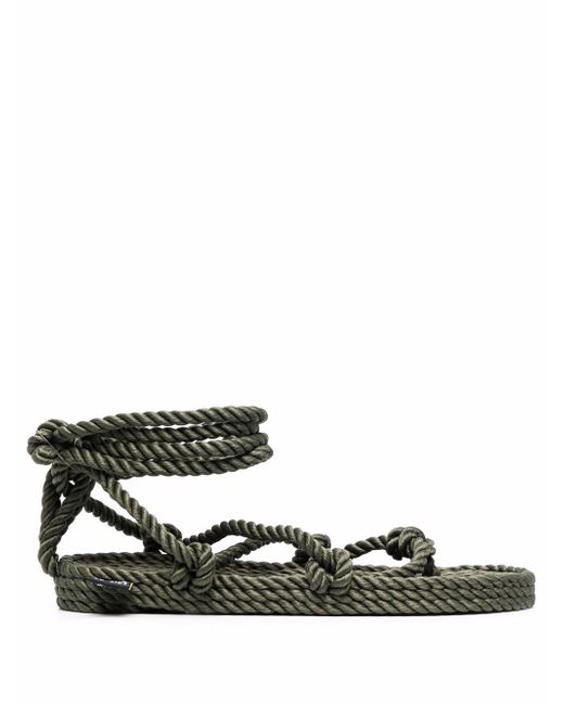Nomadic State Of Mind wraparound rope sandals